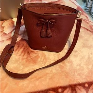 Red Kate spade crossbody